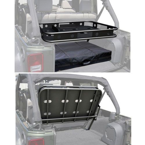 Jeep rear storage rack #3