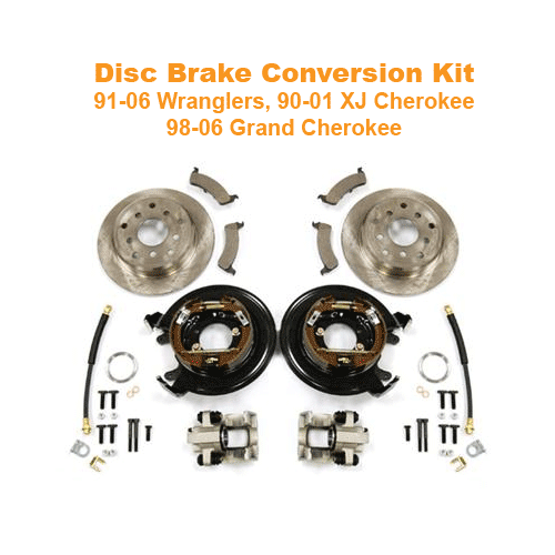 Jeep cherokee disc brake conversion kit #1