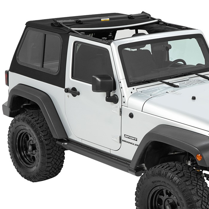 Bestop Products 54852-17 - Bestop Trektop Pro Soft Top, 07-17 Wranglers ...